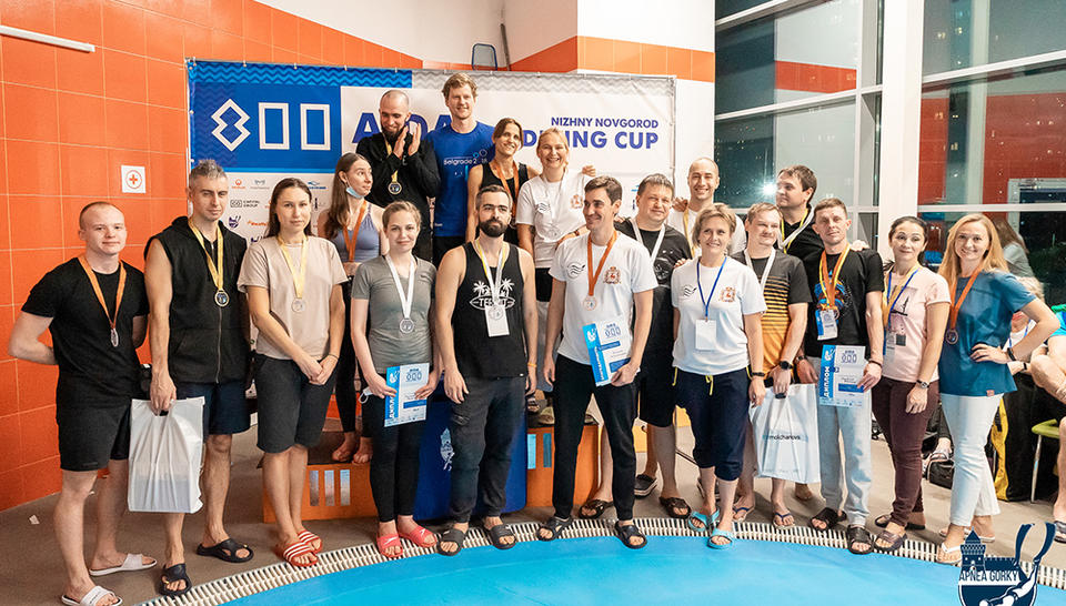 Соревнования AIDA Nizhny Novgorod 800 Freediving Cup